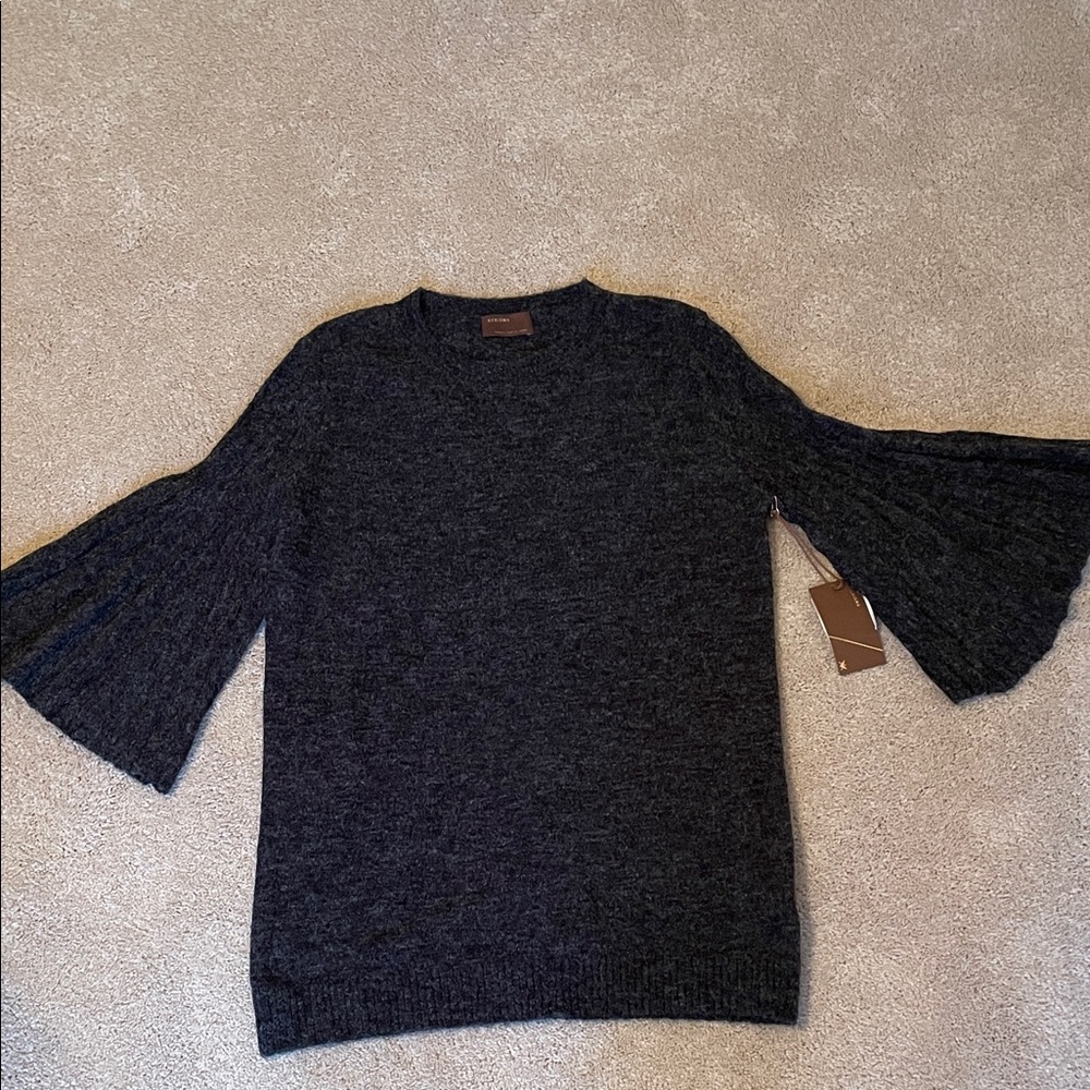 Kerisma Charcoal Flared Sleeve Sweater